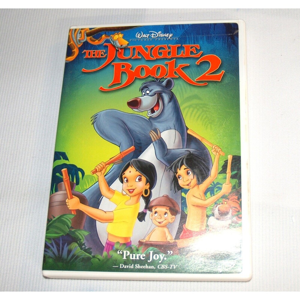 Disney's ~ The Jungle Book 2  ~ DVD Movie ~ Widescreen ~ Special Features ~ VG